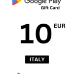 Google Play 10 EUR Gift Card (Italy) - Digital Code