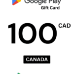 Google Play 100 CAD Gift Card (Canada) - Digital Code
