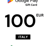 Google Play 100 EUR Gift Card (Italy) - Digital Code