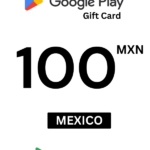 Google Play 100 MXN Gift Card (Mexico) - Digital Code