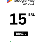 Google Play 15 BRL Gift Card (Brazil) - Digital Code
