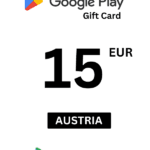 Google Play 15 EUR Gift Card (Austria) - Digital Code