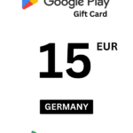 Google Play 15 EUR Gift Card (Germany) - Digital Code