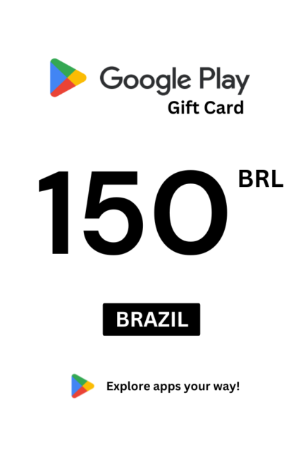 Google Play 150 BRL Gift Card (Brazil) - Digital Code