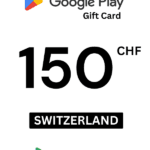 Google Play 150 CHF Gift Card (Switzerland) - Digital Code