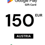 Google Play 150 EUR Gift Card (Austria) - Digital Code