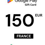 Google Play 150 EUR Gift Card (France) - Digital Code