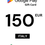 Google Play 150 EUR Gift Card (Italy) - Digital Code