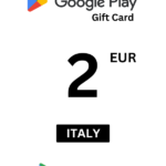 Google Play 2 EUR Gift Card (Italy) - Digital Code