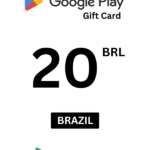 Google Play 20 BRL Gift Card (Brazil) - Digital Code