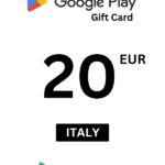 Google Play 20 EUR Gift Card (Italy) - Digital Code
