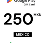 Google Play 250 MXN Gift Card (Mexico) - Digital Code