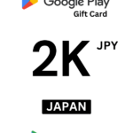 Google Play 2000 JPY Gift Card (Japan) - Digital Code
