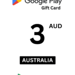 Google Play 3 AUD Gift Card (Australia) - Digital Code