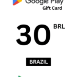 Google Play 30 BRL Gift Card (Brazil) - Digital Code