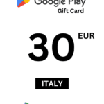 Google Play 30 EUR Gift Card (Italy) - Digital Code