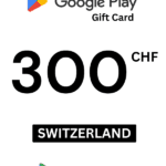 Google Play 300 CHF Gift Card (Switzerland) - Digital Code
