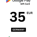 Google Play 35 EUR Gift Card (Germany) - Digital Code