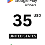Google Play 35 USD Gift Card (United States) - Digital Code