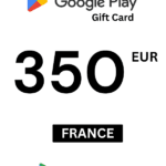 Google Play 350 EUR Gift Card (France) - Digital Code