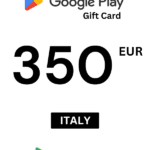 Google Play 350 EUR Gift Card (Italy) - Digital Code