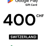 Google Play 400 CHF Gift Card (Switzerland) - Digital Code