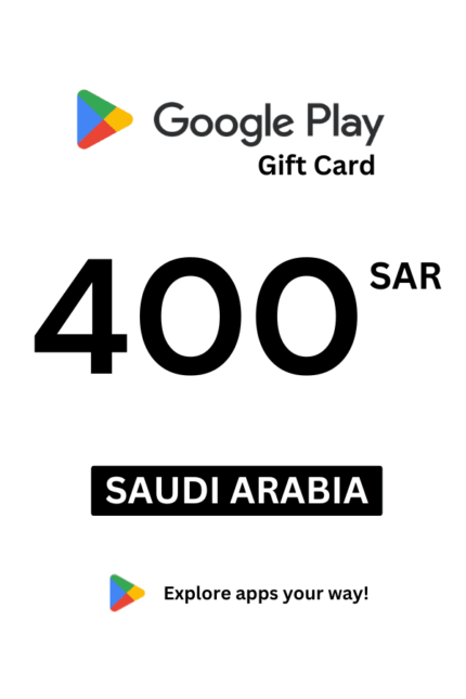 Google Play 400 SAR Gift Card (Saudi Arabia) - Digital Code