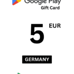 Google Play 5 EUR Gift Card (Germany) - Digital Code