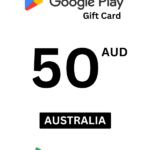 Google Play 50 AUD Gift Card (Australia) - Digital Code