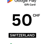 Google Play 50 CHF Gift Card (Switzerland) - Digital Code