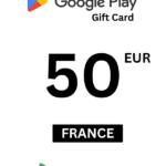 Google Play 50 EUR Gift Card (France) - Digital Code