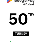 Google Play 50 TRY Gift Card (Turkey) - Digital Code