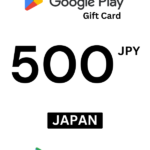 Google Play 500 JPY Gift Card (Japan) - Digital Code
