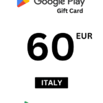 Google Play 60 EUR Gift Card (Italy) - Digital Code
