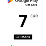 Google Play 7 EUR Gift Card (Germany) - Digital Code