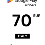 Google Play 70 EUR Gift Card (Italy) - Digital Code