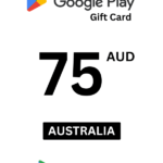 Google Play 75 AUD Gift Card (Australia) - Digital Code