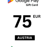 Google Play 75 EUR Gift Card (Austria) - Digital Code