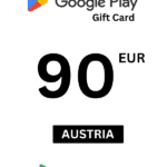 Google Play 90 EUR Gift Card (Austria) - Digital Code