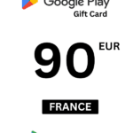 Google Play 90 EUR Gift Card (France) - Digital Code