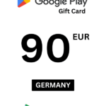 Google Play 90 EUR Gift Card (Germany) - Digital Code