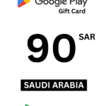 Google Play 90 SAR Gift Card (Saudi Arabia) - Digital Code