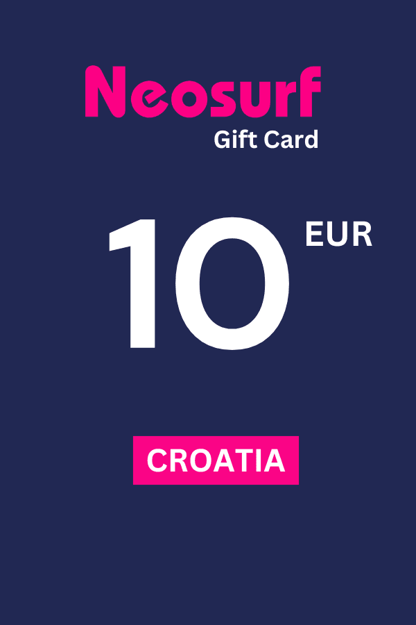 Neosurf 10 EUR Gift Card (Croatia) Neosurf 10 EUR Gift Card (Croatia) - Digital Code - Image 1