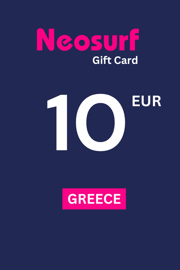 Neosurf 10 EUR Gift Card (Greece) Neosurf 10 EUR Gift Card (Greece) - Digital Code - Image 1