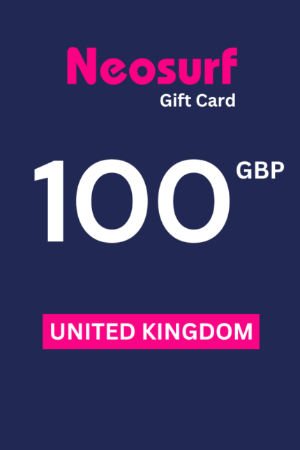 Neosurf 100 GBP Gift Card (United Kingdom) - Digital Code
