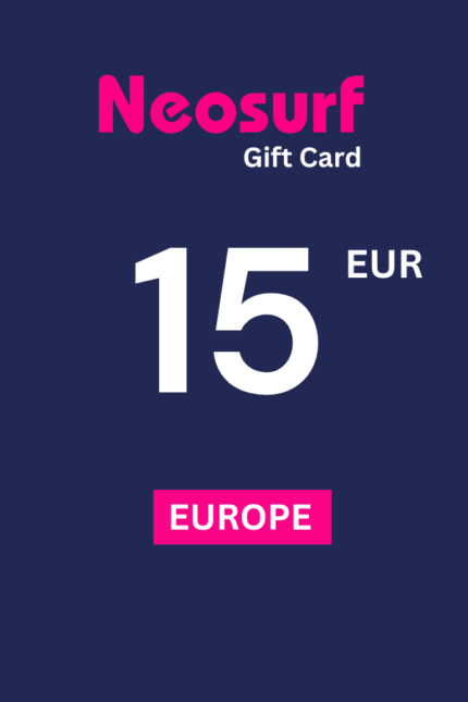 Neosurf 15 EUR Gift Card (Europe) - Digital Code