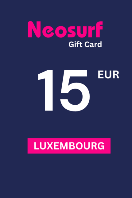 Neosurf 15 EUR Gift Card (Luxemboury) - Digital Code