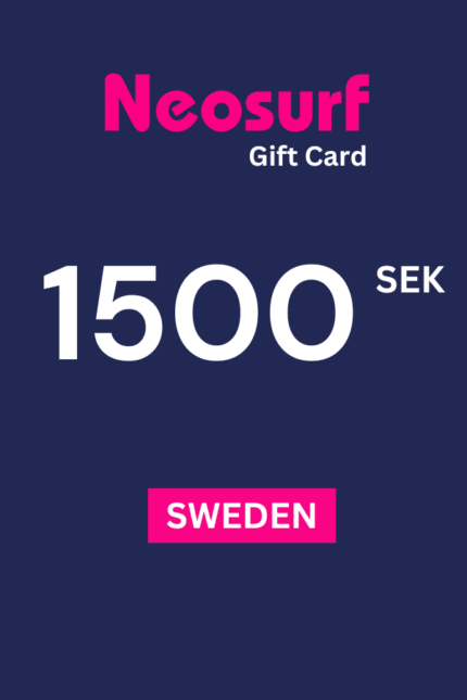 Neosurf 1500 SEK Gift Card (Sweden) - Digital Code