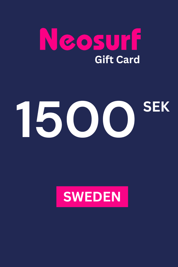 Neosurf 1500 SEK Gift Card (SWEDEN) Neosurf 1500 SEK Gift Card (Sweden) - Digital Code - Image 1