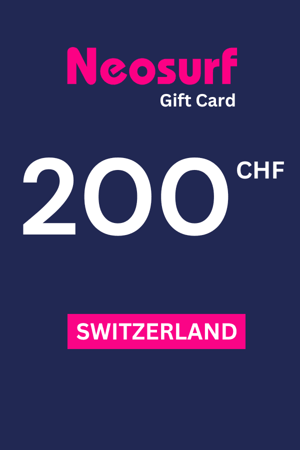 Neosurf 200 CHF Gift Card (SWITZERLAND) Neosurf 200 EUR Gift Card (Switzerland) - Digital Code - Image 1
